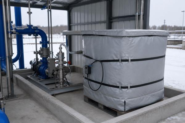 Water Treatment Container Heating