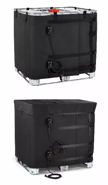 Coverage around the container wall