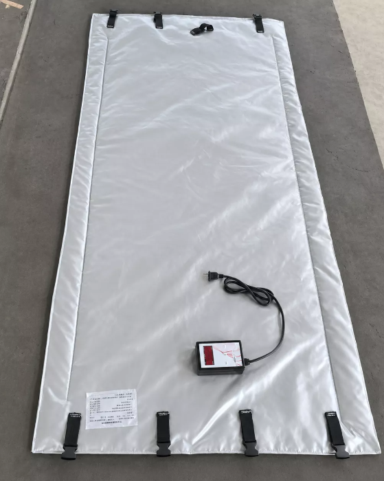 Industrial removable electric heating jackets application