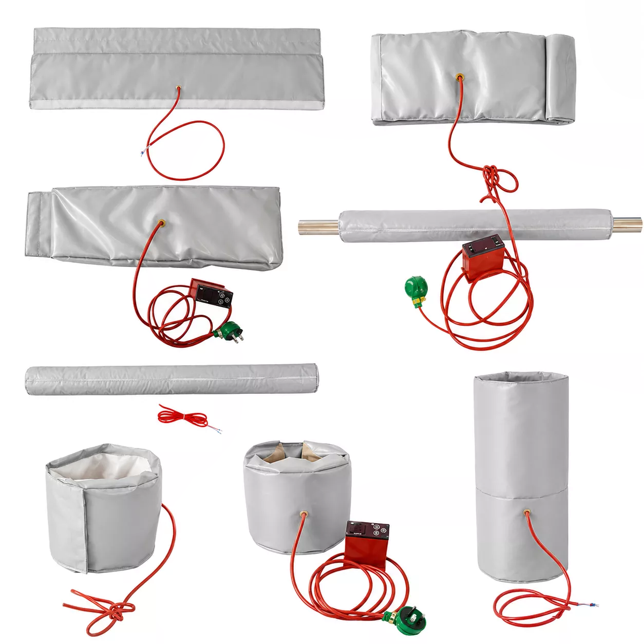 Pipe Heating Blankets Material Options
