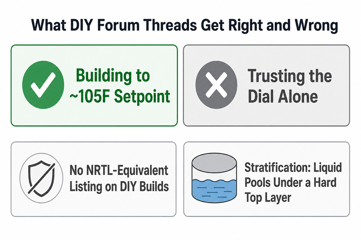 Common Mistakes: What DIY Forum Threads Get Right (and Wrong) — FlexBlanket
