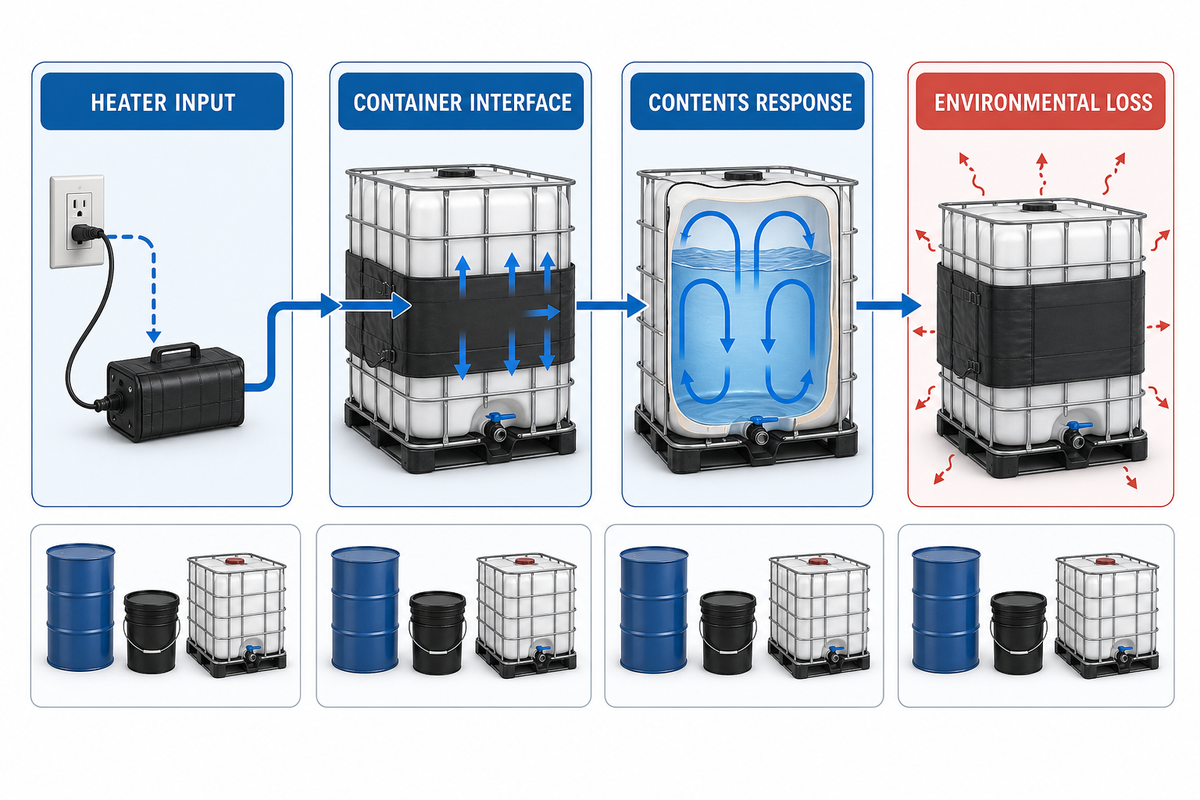 What Is a Container Heater—and What Job Is It Actually Doing? — FlexBlanket