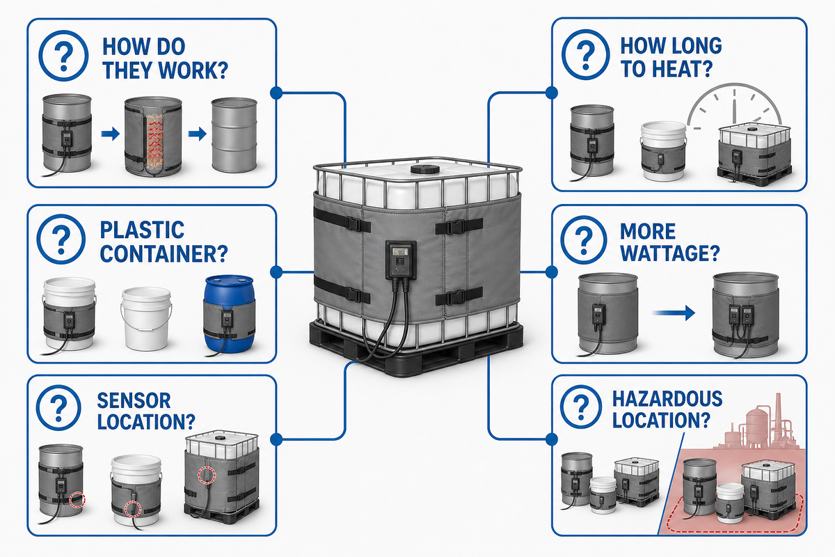 Container Heater FAQ — FlexBlanket