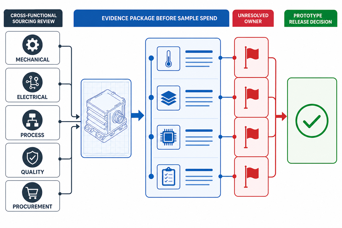 Bring five engineering and buying owners into flexible-heater review before prototype spending — 2026 guide