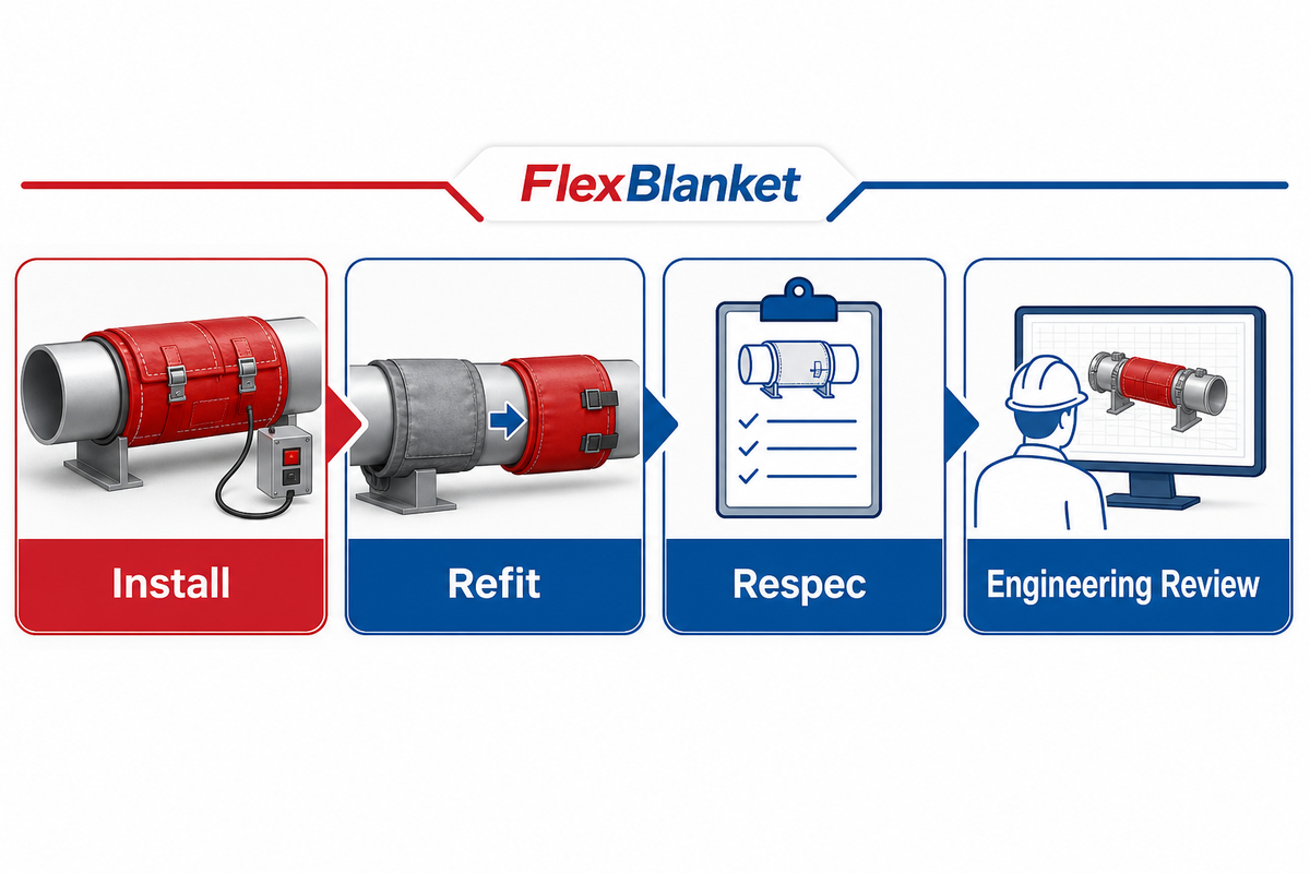 1. Installation Scope: When a Pipe Heating Blanket Is the Right Method — FlexBlanket