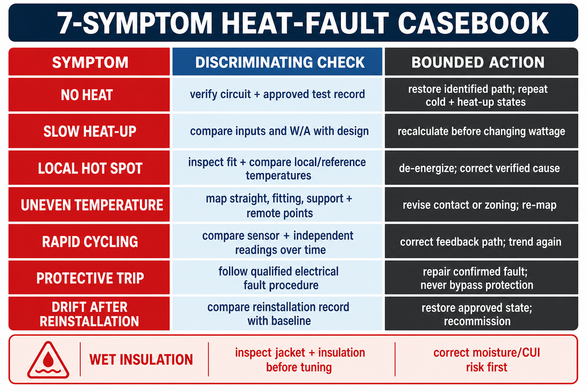Read the 7-Symptom Heat-Fault Casebook — FlexBlanket
