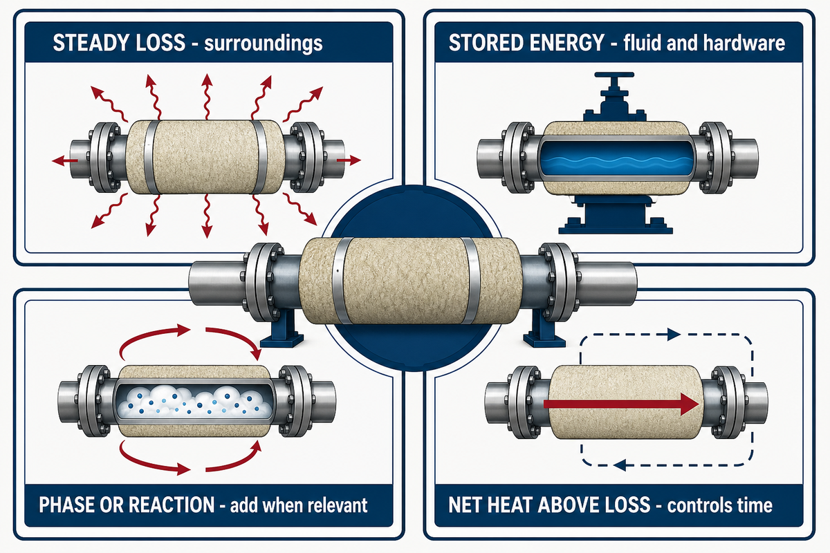 Build the Heat Balance From Loss and Warm-Up Loads — FlexBlanket
