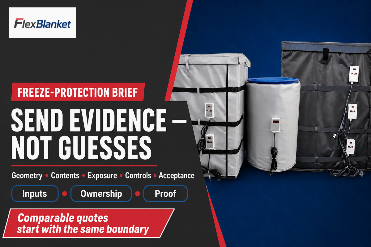 Send a Complete Pipe or Tank Freeze-Protection Brief — FlexBlanket