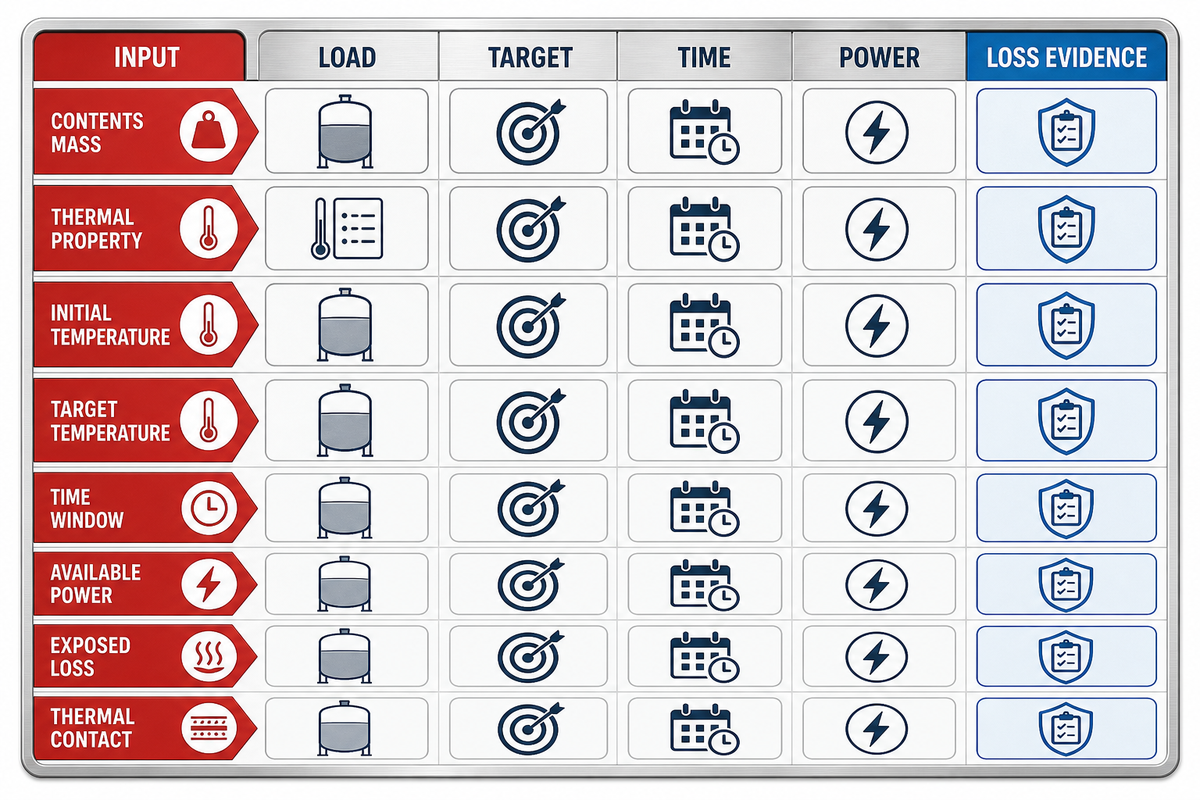Build the 8-Input Heat-Up Brief — FlexBlanket