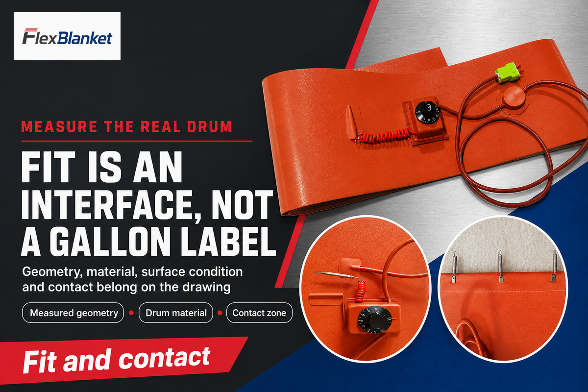 Match Drum Size, Material, and Contact Area — FlexBlanket