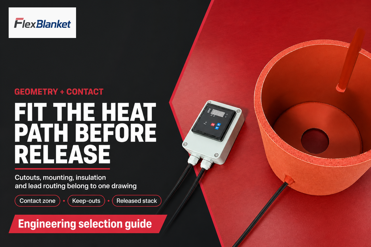 Fit Geometry, Mounting and Insulation to the Heat Path — FlexBlanket