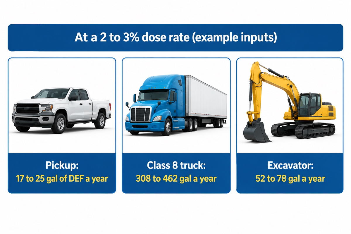 How much DEF a diesel uses and what happens when it runs out — FlexBlanket
